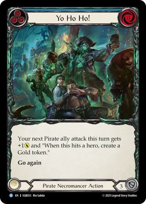 Yo Ho Ho! Card Front