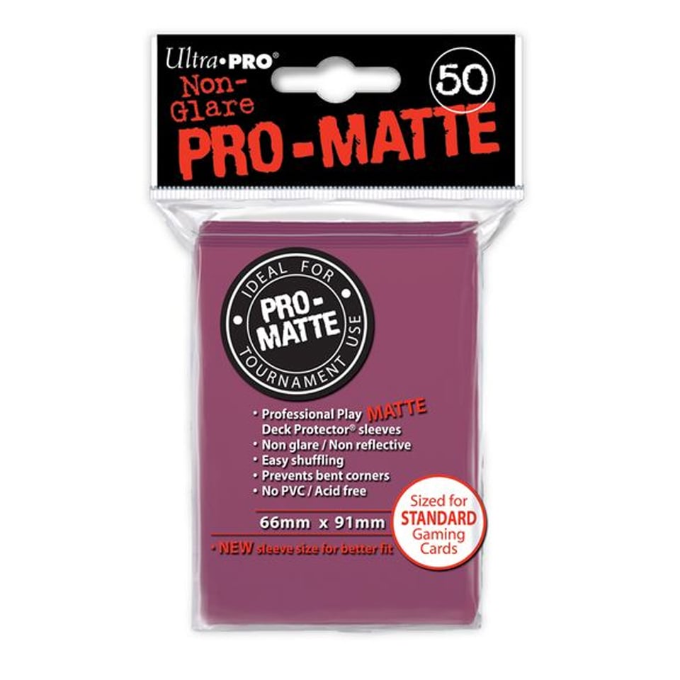 50 Ultra Pro Pro-Matte Sleeves