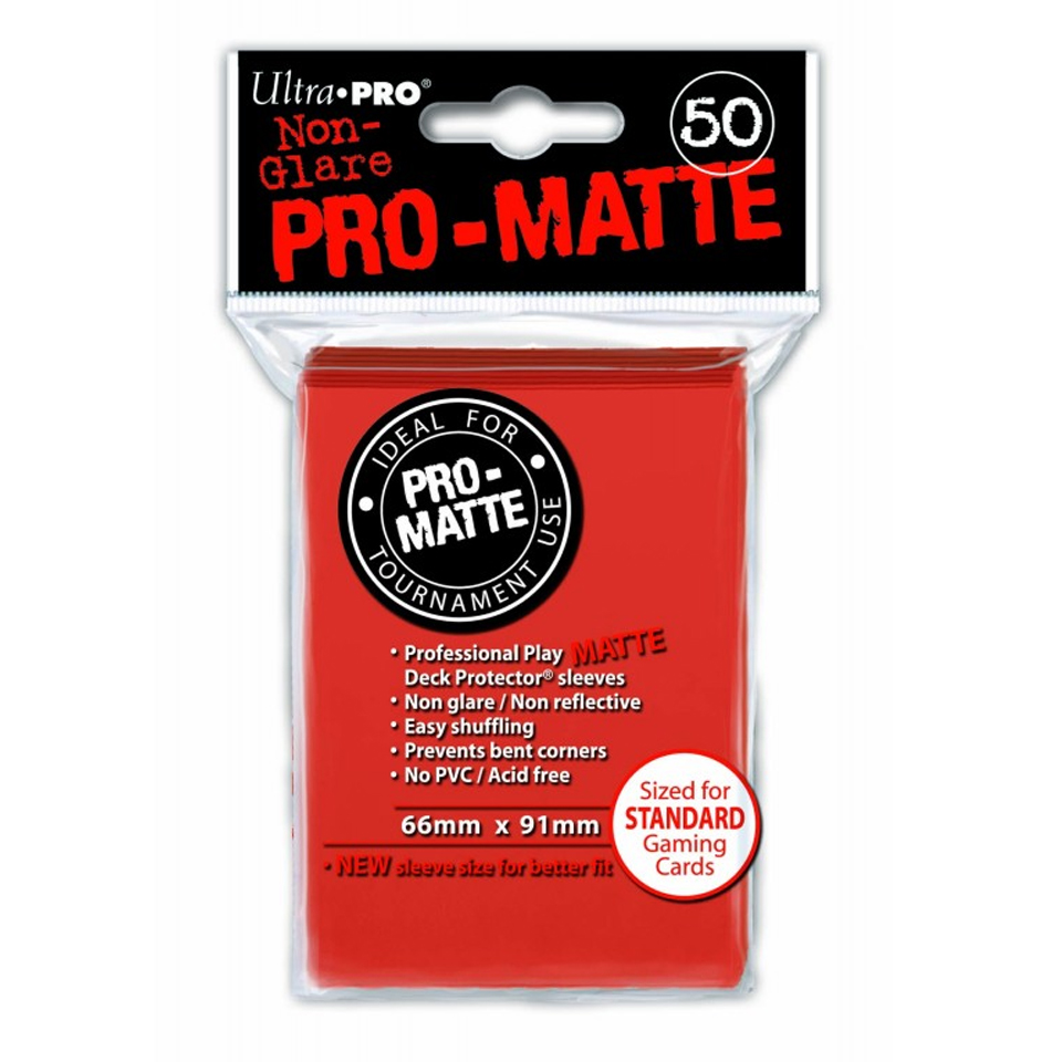 50 Ultra Pro Pro-Matte Sleeves