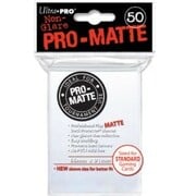 50 Ultra Pro Pro-Matte Sleeves (White)
