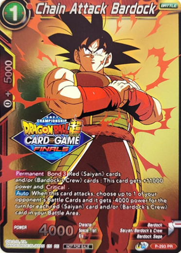 Chain Attack Bardock Frente