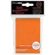 50 Ultra Pro Deck Protector Sleeves (Orange)