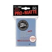50 Ultra Pro Pro-Matte Sleeves (Clear)