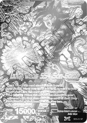 Golden Great Ape Son Goku // Long Odds SS4 Son Goku Card Front