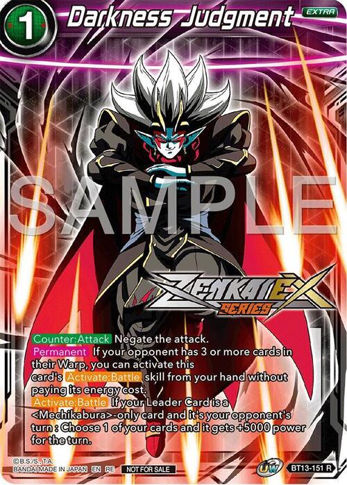 Darkness Judgment Card Front