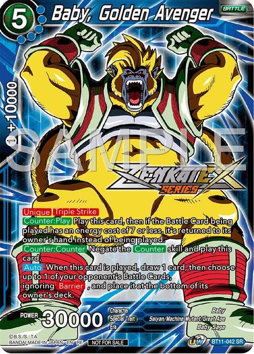 Baby, Golden Avenger Card Front