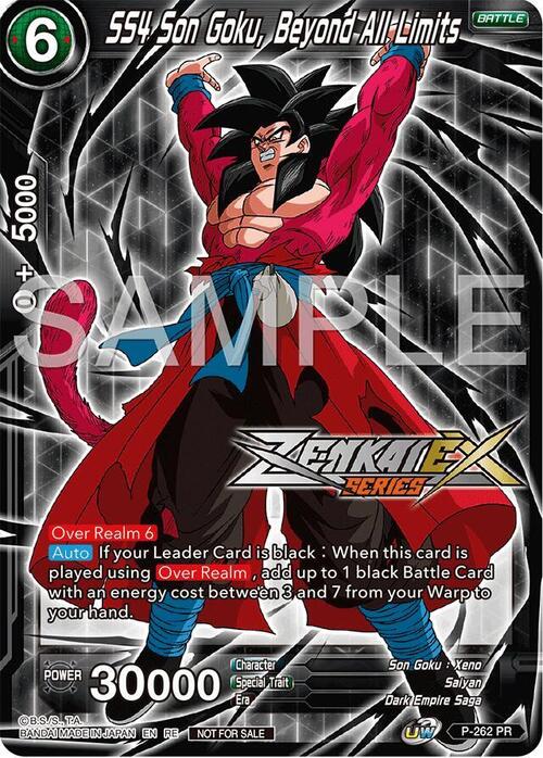 SS4 Son Goku, Beyond All Limits Frente