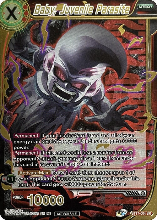 Baby, Juvenile Parasite Card Front