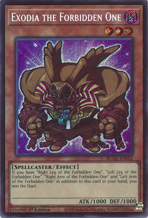 Exodia, el Prohibido Frente