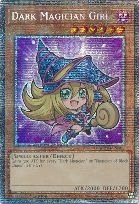 Ragazza Maga Nera Card Front