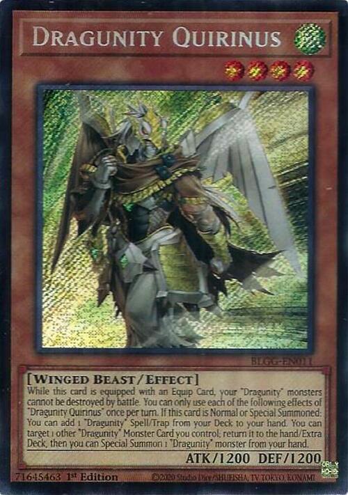 Dragunity Quirinus Card Front