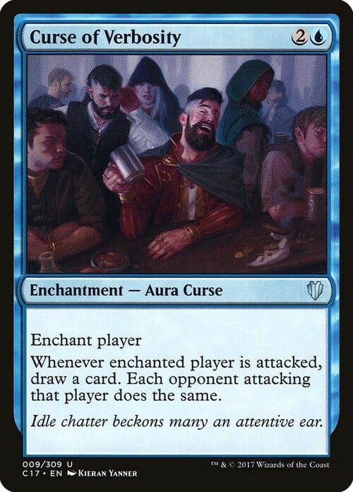 Curse of Verbosity Card Front