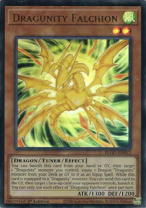 Dragunity Falchion Card Front