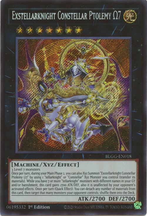 Exstellarknight Constellar Ptolemy Omega Ω7 Card Front