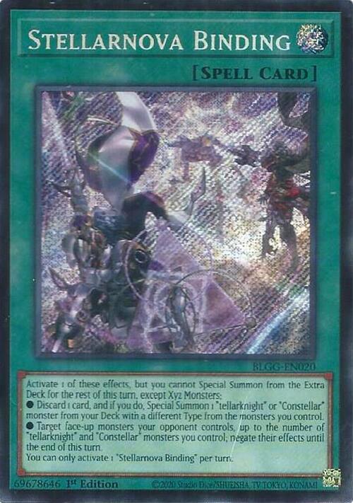 Stellarnova Binding Card Front