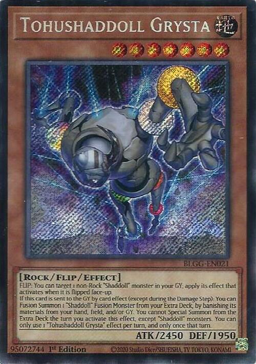 Tohushaddoll Grysta Card Front