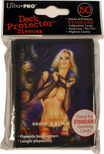 50 "Monte Moore - Deadly Temptations" Deck Protector Sleeves