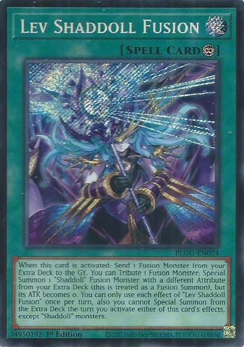 Lev Shaddoll Fusion Card Front