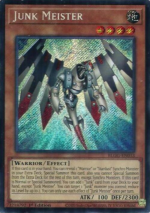 Junk Meister Card Front
