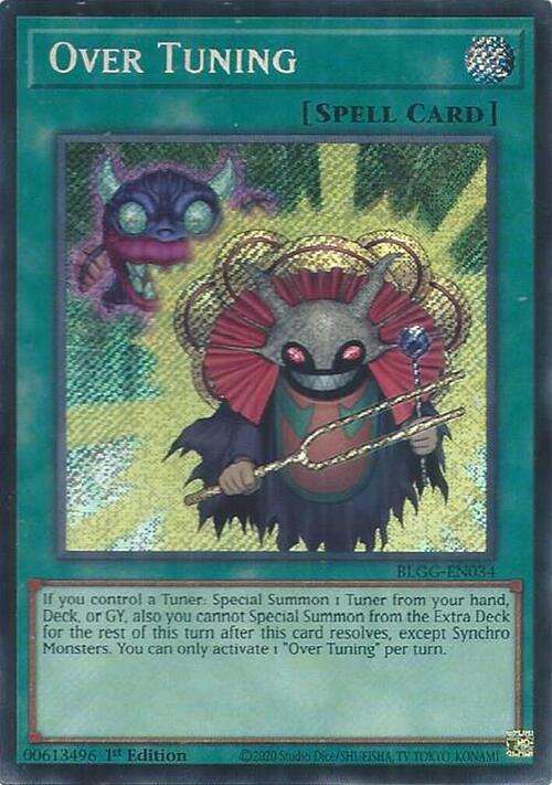 Over Tuning Card Front