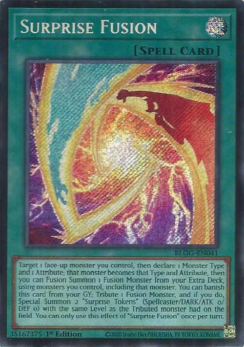 Surprise Fusion Card Front