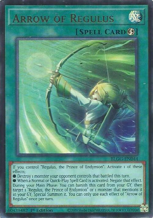 Arrow of Regulus Card Front