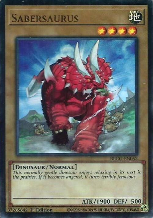 Sciabolasaurus Card Front