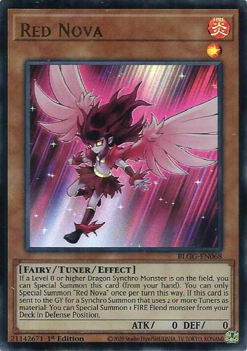 Red Nova Card Front