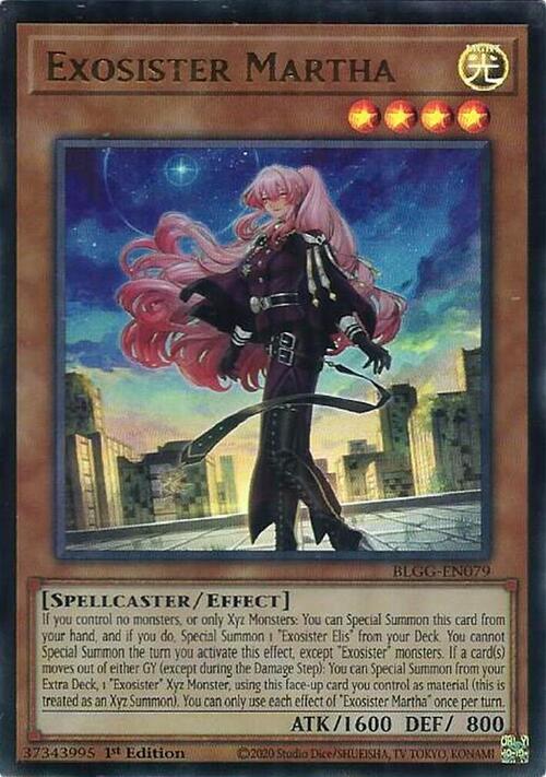 Exosister Martha Card Front