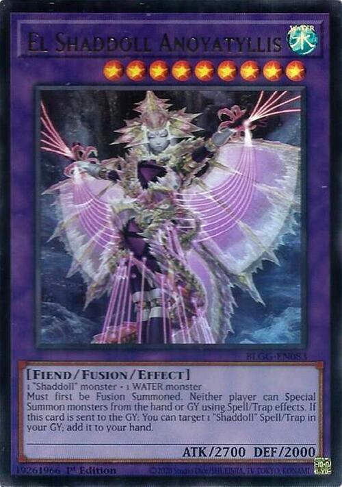 El Shaddoll Anoyatyllis Card Front