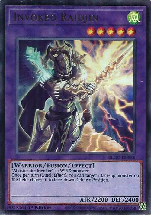 Invoked Raidjin Card Front