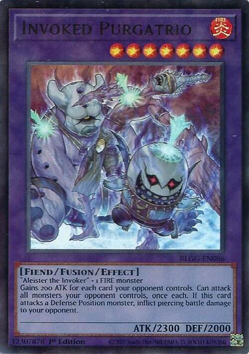 Invoked Purgatrio Card Front
