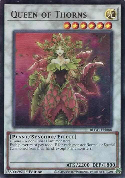 Queen of Thorns Card Front