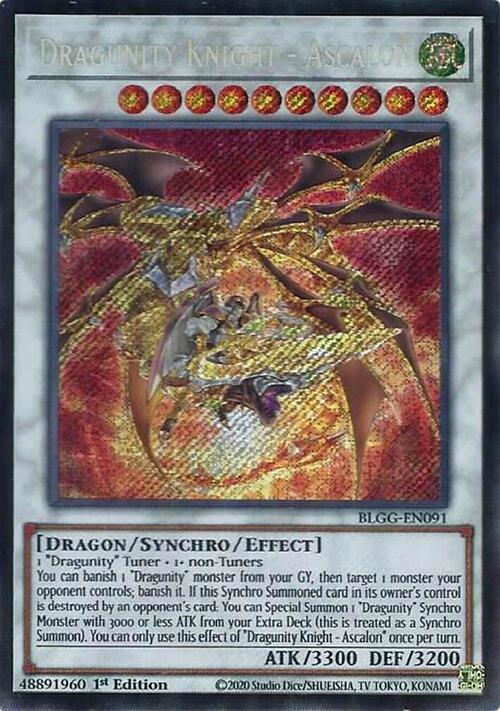 Dragunity Knight - Ascalon Card Front