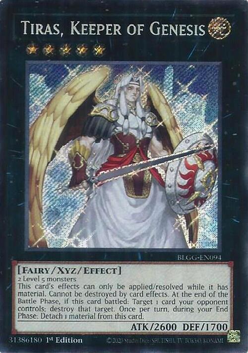 Tiras, Keeper of Genesis Card Front