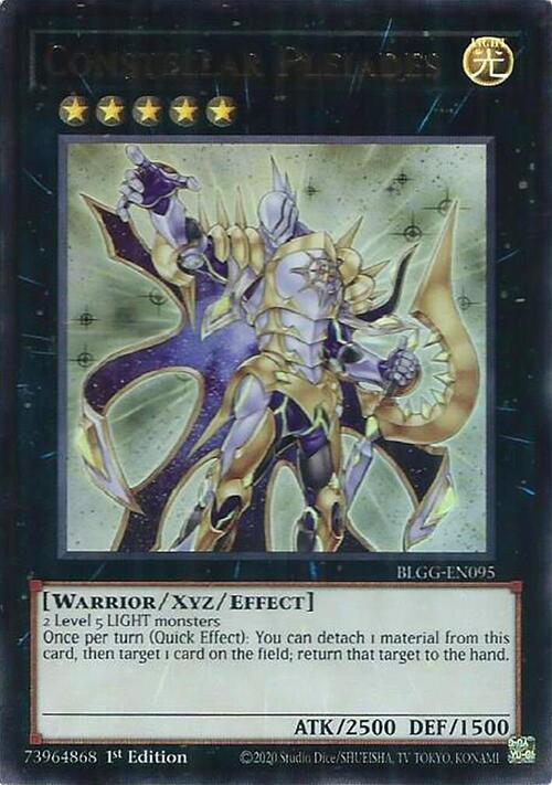 Constellar Pleiades Card Front
