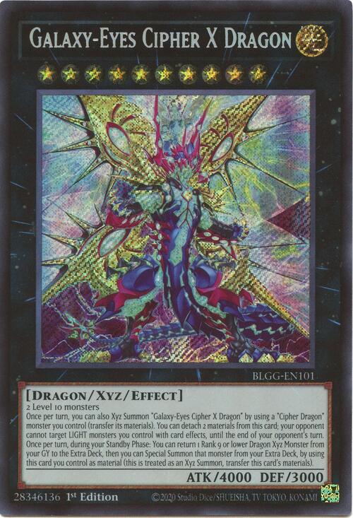 Galaxy-Eyes Cipher X Dragon Card Front