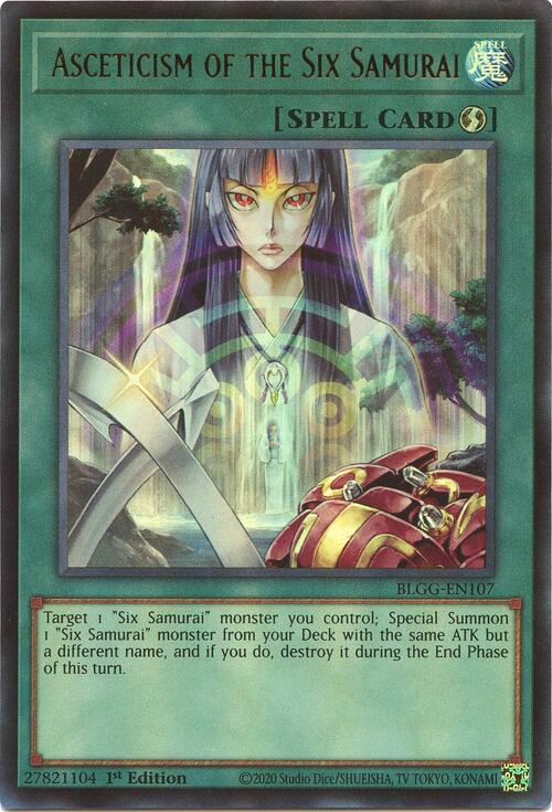 Ascetismo dei Sei Samurai Card Front