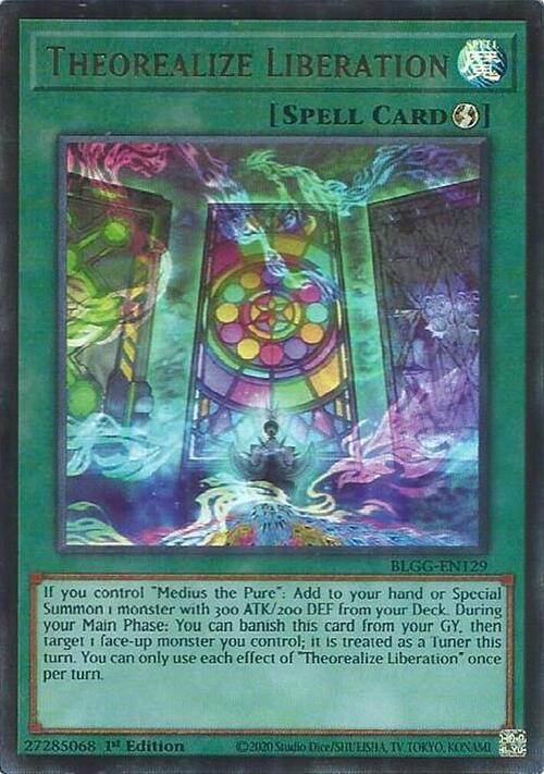 Teorealizzare Liberazione Card Front