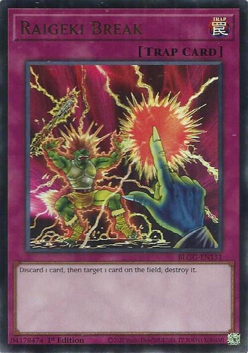 Frattura Raigeki Card Front