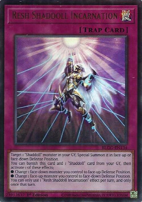 Incarnazione Bambolaombra Resh Card Front