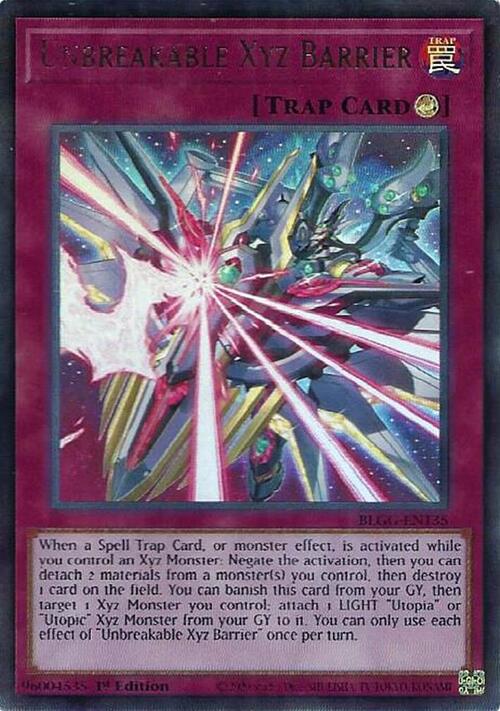 Barriera Xyz Indistruttibile Card Front