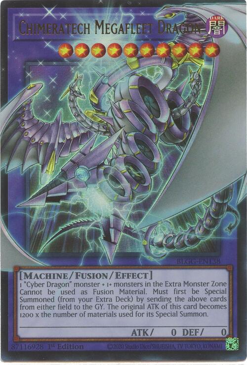 Drago Megaflotta Chimeratech Card Front
