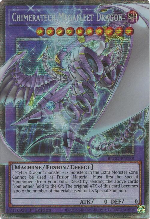 Drago Megaflotta Chimeratech Card Front
