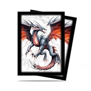 50 Ultra Pro Black Dragon Sleeves