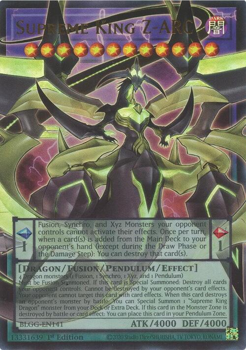 Re Supremo Z-ARC Card Front