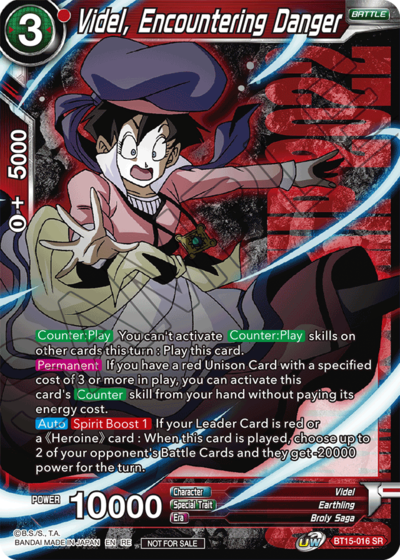 Videl, Encountering Danger Frente