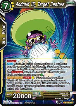 Android 15, Target Capture Frente