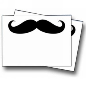 Mustachio Sleeves (White)