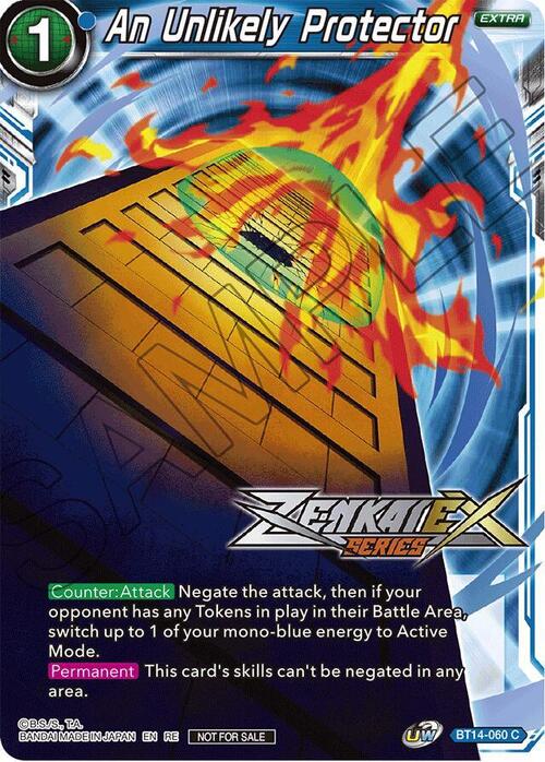 An Unlikely Protector Card Front